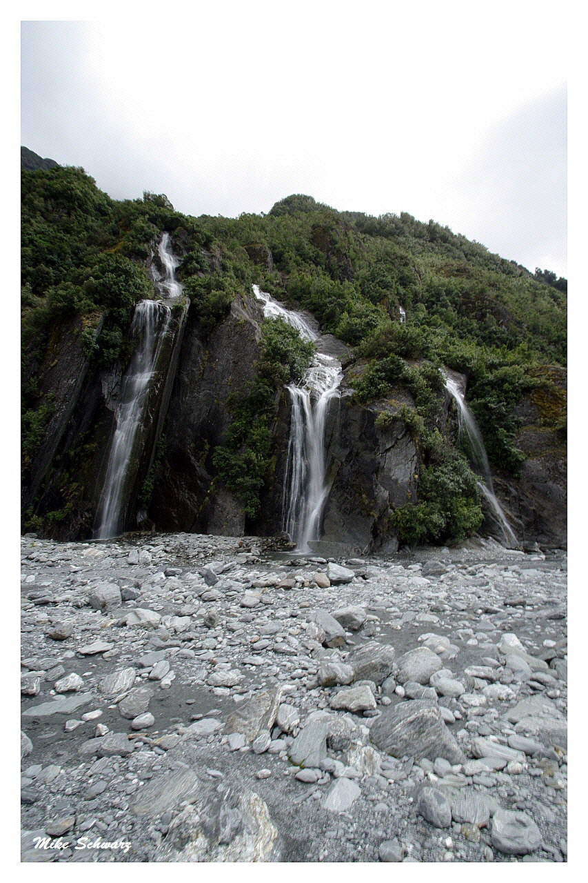 Franz Josef Glacier Waterfalls